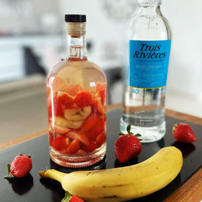 Rhum Banane Fraises