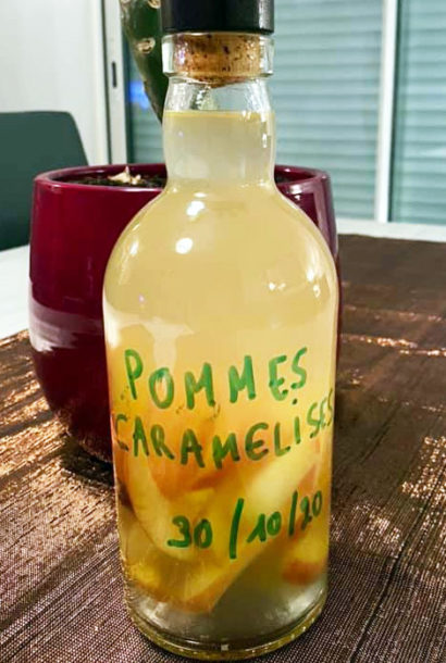 Rhum Pommes Caramélisées