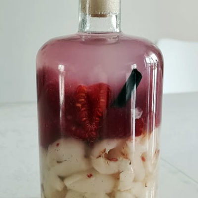 Rhum Litchis Framboises