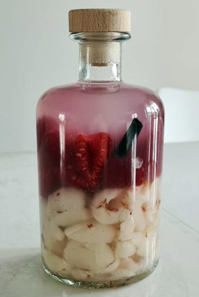 Rhum Litchis & Framboises