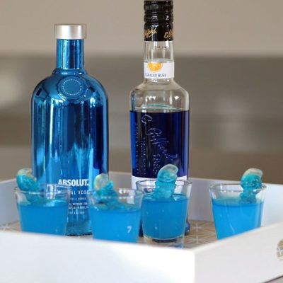 Vodka Schtroumpfs Absolut