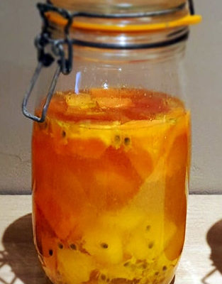 Rhum Papayes Passion Bocal