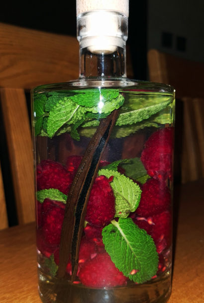 Rhum Framboises, Menthe & Vanille