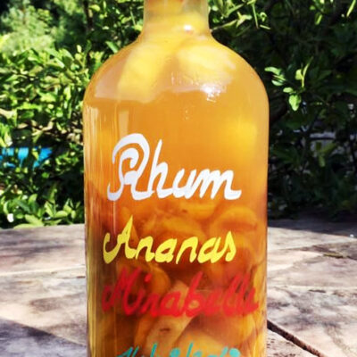 Rhum Ananas Mirabelles