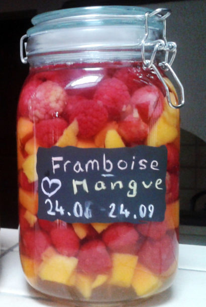 Rhum Mangue & Framboise