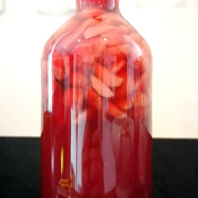 Vodka Fraises Caramelisees