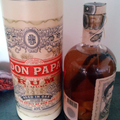 Rhum Clementine Muscade Cannelle Vanille Don Papa