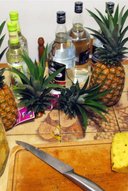 Sirop de pelures d’Ananas