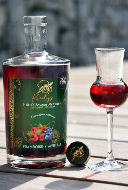 Rhum arrangé FRAMBOISE et MYRTILLE