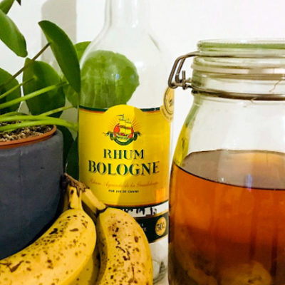 Rhum Banane Flambee Caramel