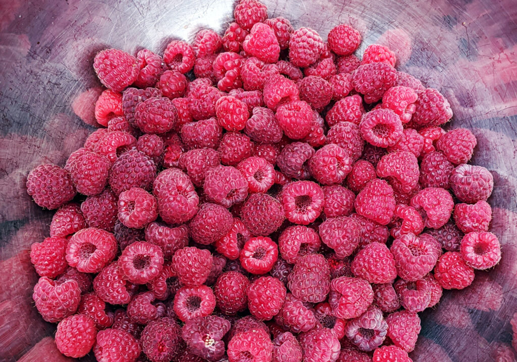 Framboises Fruits Saisons Juillet