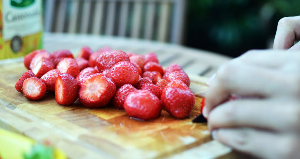 Fraises Fruits Saison Aout